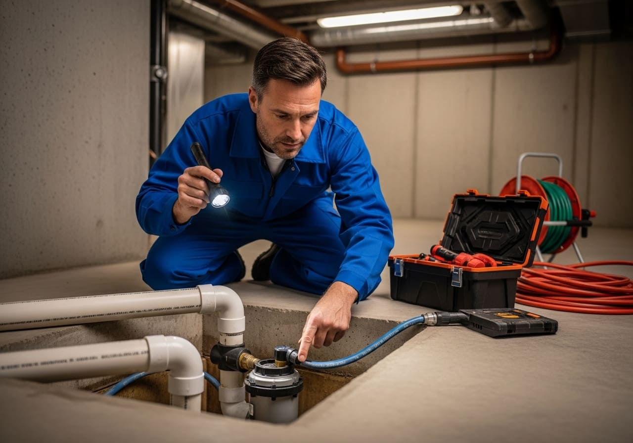 Sump Pump Installation & Repair in Mason